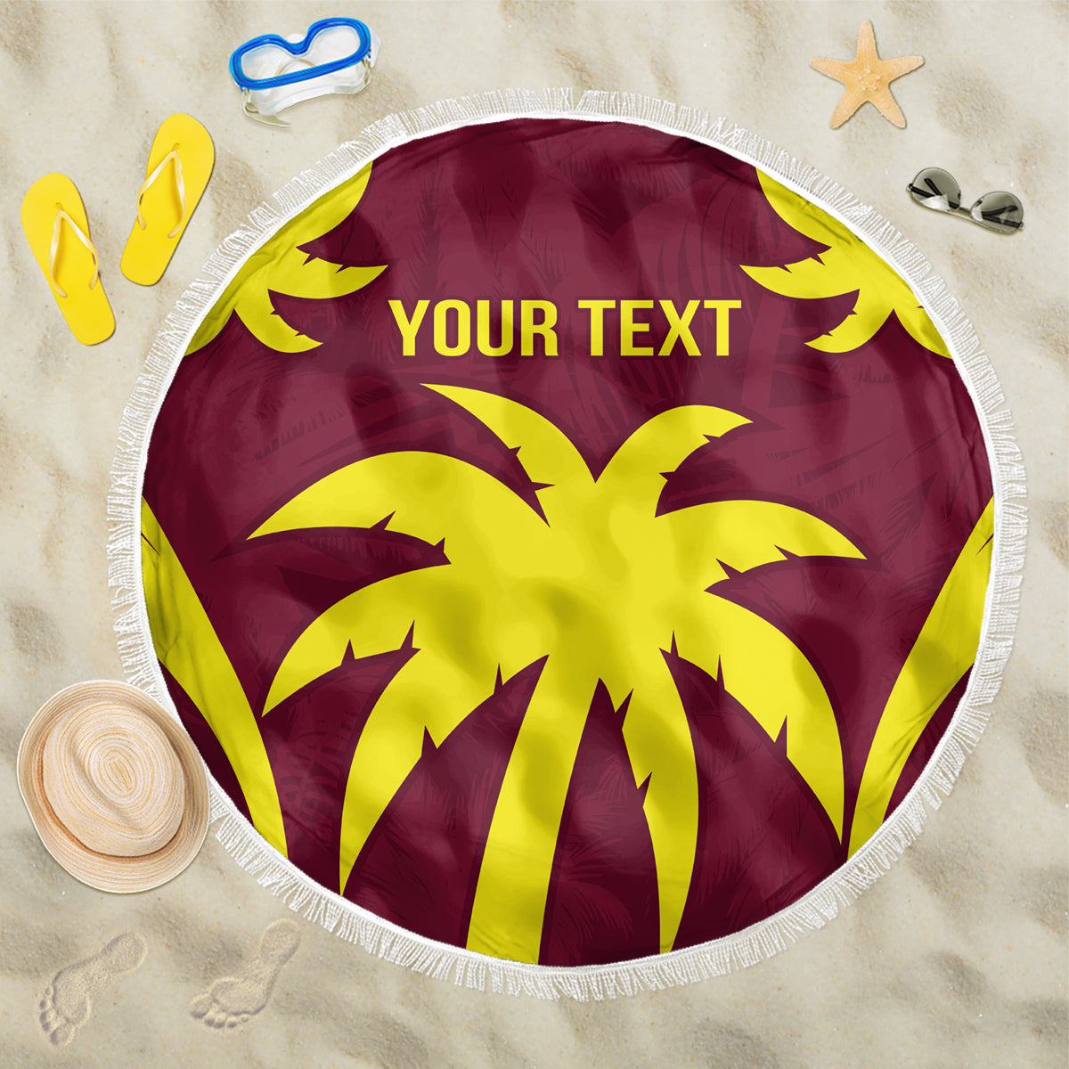 West Indies Cricket World Cup 2024 Beach Blanket Windies Make Champions LT9 - Wonder Print Shop