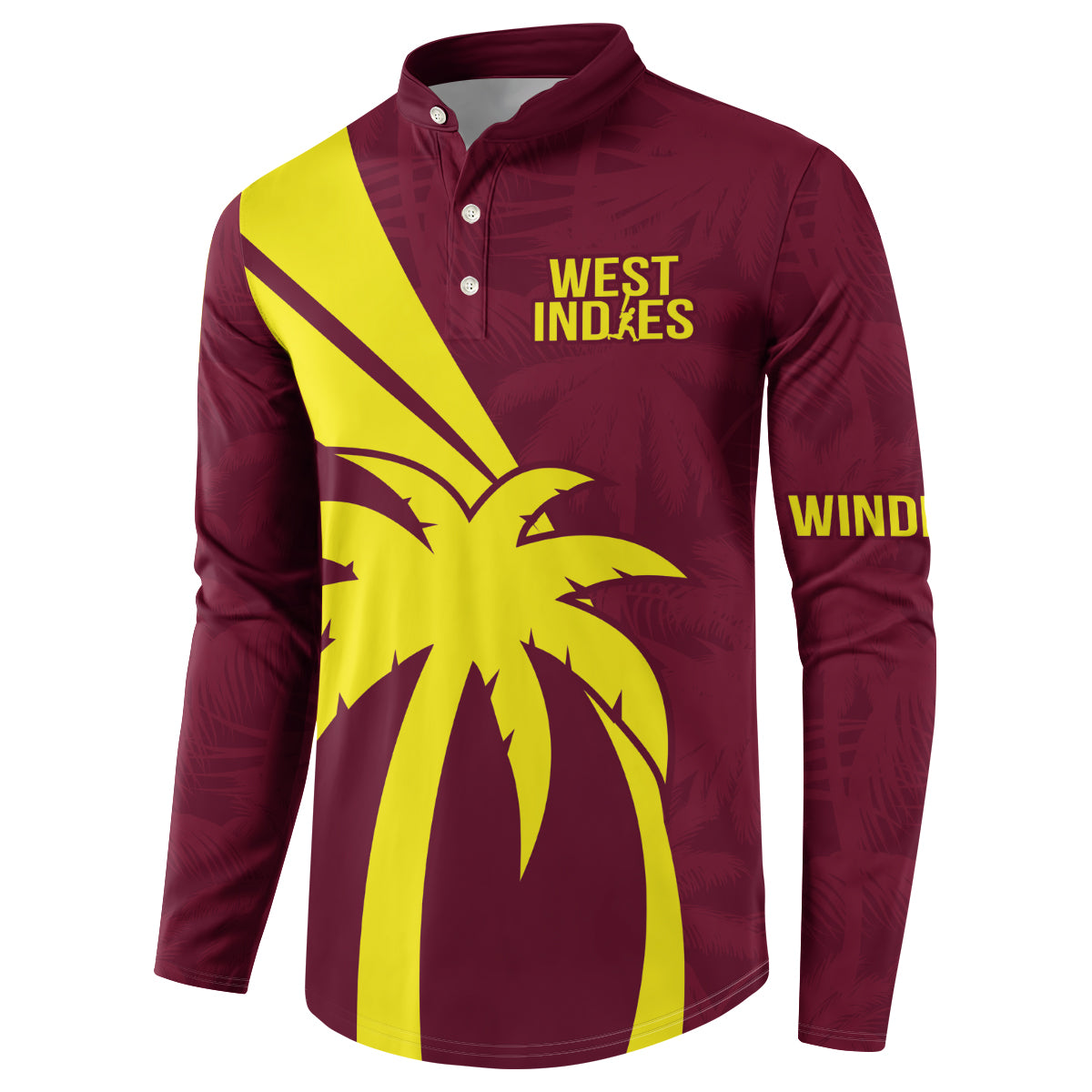 West Indies Cricket World Cup 2024 Button Sweatshirt Windies Make Champions LT9 - Wonder Print Shop