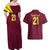 West Indies Cricket World Cup 2024 Couples Matching Off Shoulder Maxi Dress and Hawaiian Shirt Windies Make Champions LT9 - Wonder Print Shop