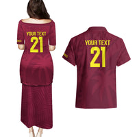 West Indies Cricket World Cup 2024 Couples Matching Puletasi and Hawaiian Shirt Windies Make Champions LT9 - Wonder Print Shop