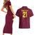 West Indies Cricket World Cup 2024 Couples Matching Short Sleeve Bodycon Dress and Hawaiian Shirt Windies Make Champions LT9 - Wonder Print Shop