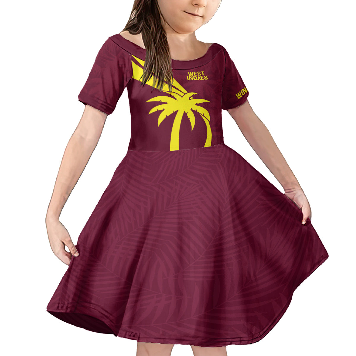West Indies Cricket World Cup 2024 Family Matching Mermaid Dress and Hawaiian Shirt Windies Make Champions LT9 - Wonder Print Shop