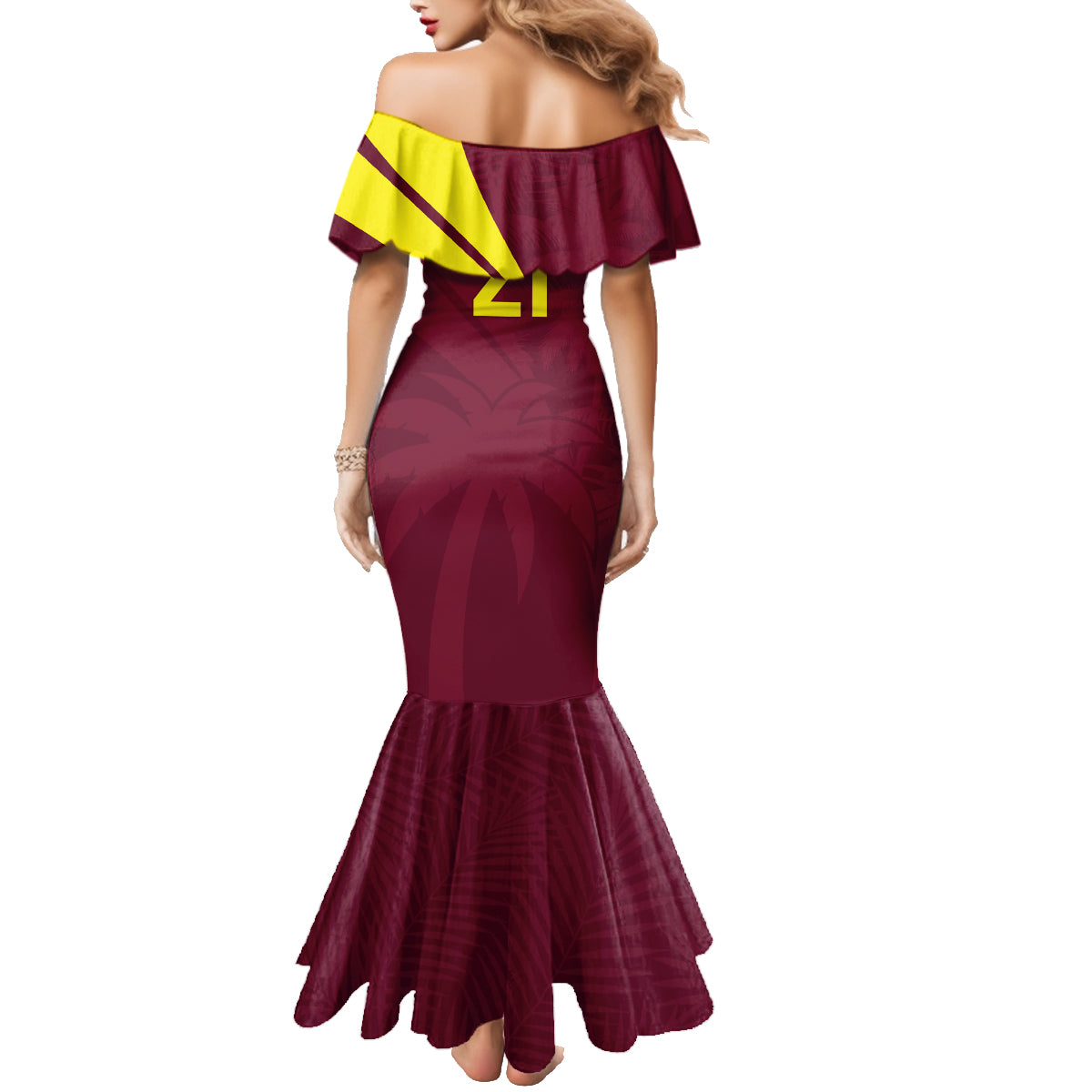 West Indies Cricket World Cup 2024 Family Matching Mermaid Dress and Hawaiian Shirt Windies Make Champions LT9 - Wonder Print Shop