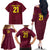 West Indies Cricket World Cup 2024 Family Matching Off The Shoulder Long Sleeve Dress and Hawaiian Shirt Windies Make Champions - Wonder Print Shop