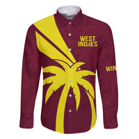 West Indies Cricket World Cup 2024 Family Matching Off The Shoulder Long Sleeve Dress and Hawaiian Shirt Windies Make Champions - Wonder Print Shop