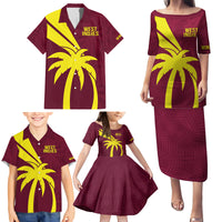 West Indies Cricket World Cup 2024 Family Matching Puletasi and Hawaiian Shirt Windies Make Champions - Wonder Print Shop