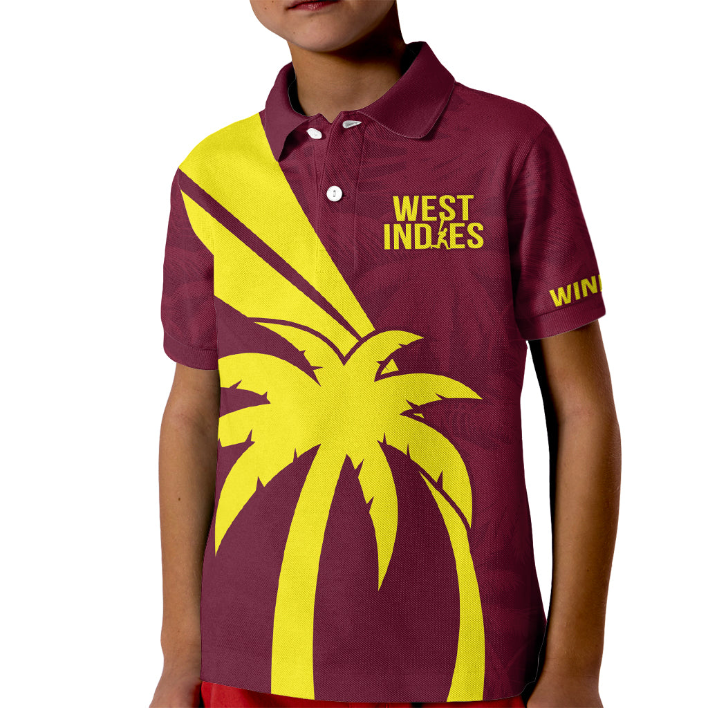 West Indies Cricket World Cup 2024 Kid Polo Shirt Windies Make Champions - Wonder Print Shop