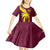 West Indies Cricket World Cup 2024 Kid Short Sleeve Dress Windies Make Champions - Wonder Print Shop
