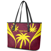 West Indies Cricket World Cup 2024 Leather Tote Bag Windies Make Champions - Wonder Print Shop
