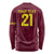 West Indies Cricket World Cup 2024 Long Sleeve Shirt Windies Make Champions - Wonder Print Shop