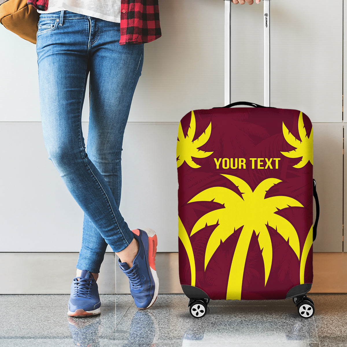 West Indies Cricket World Cup 2024 Luggage Cover Windies Make Champions - Wonder Print Shop
