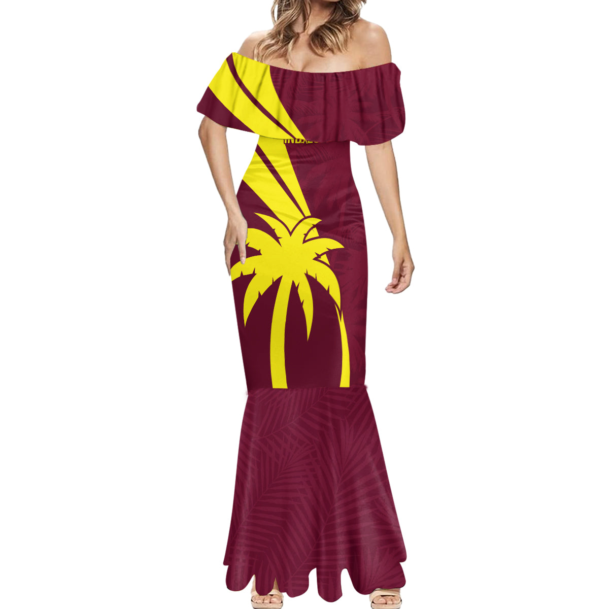 West Indies Cricket World Cup 2024 Mermaid Dress Windies Make Champions - Wonder Print Shop