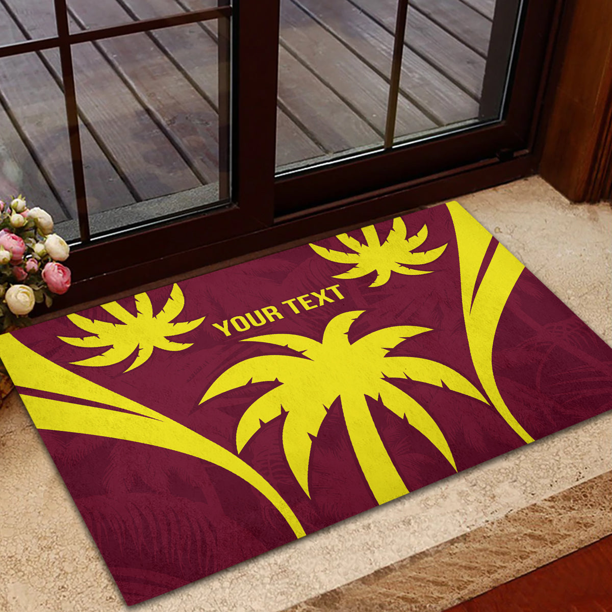 West Indies Cricket World Cup 2024 Rubber Doormat Windies Make Champions - Wonder Print Shop