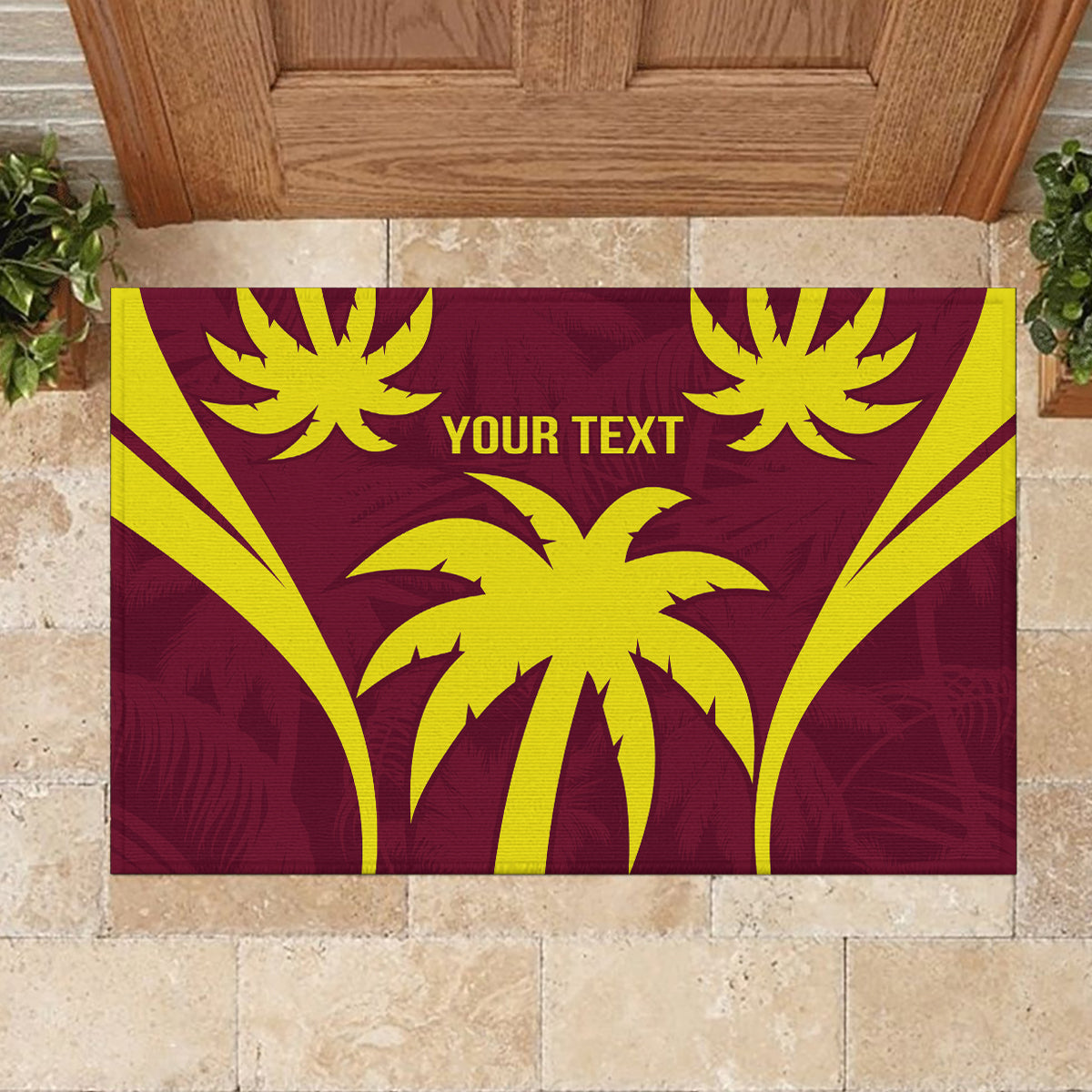 West Indies Cricket World Cup 2024 Rubber Doormat Windies Make Champions - Wonder Print Shop