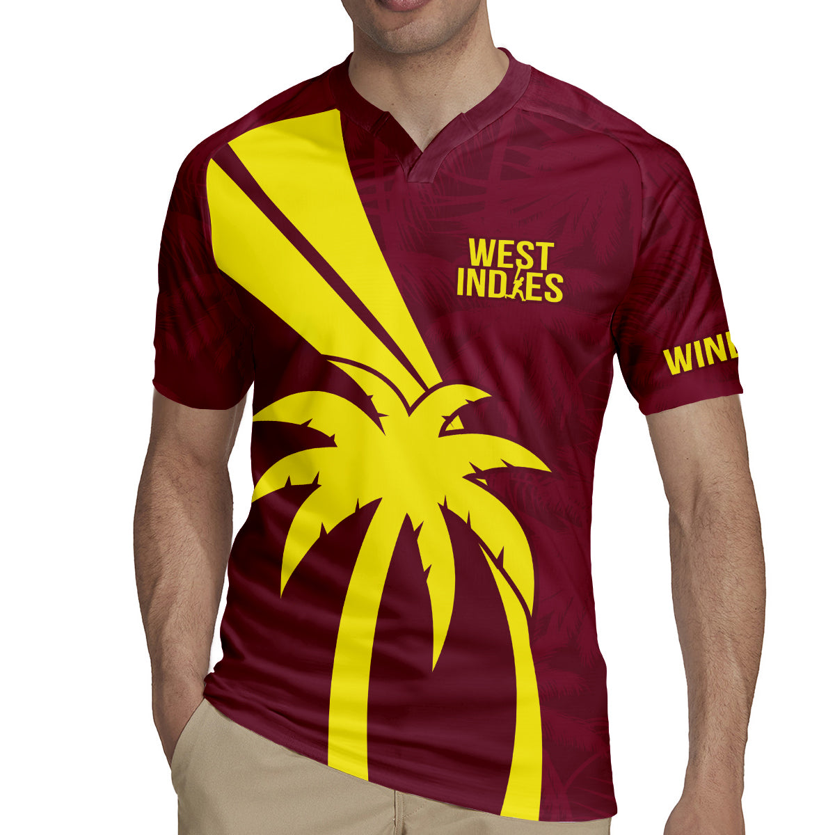 West Indies Cricket World Cup 2024 Rugby Jersey Windies Make Champions - Wonder Print Shop