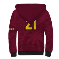 West Indies Cricket World Cup 2024 Sherpa Hoodie Windies Make Champions - Wonder Print Shop