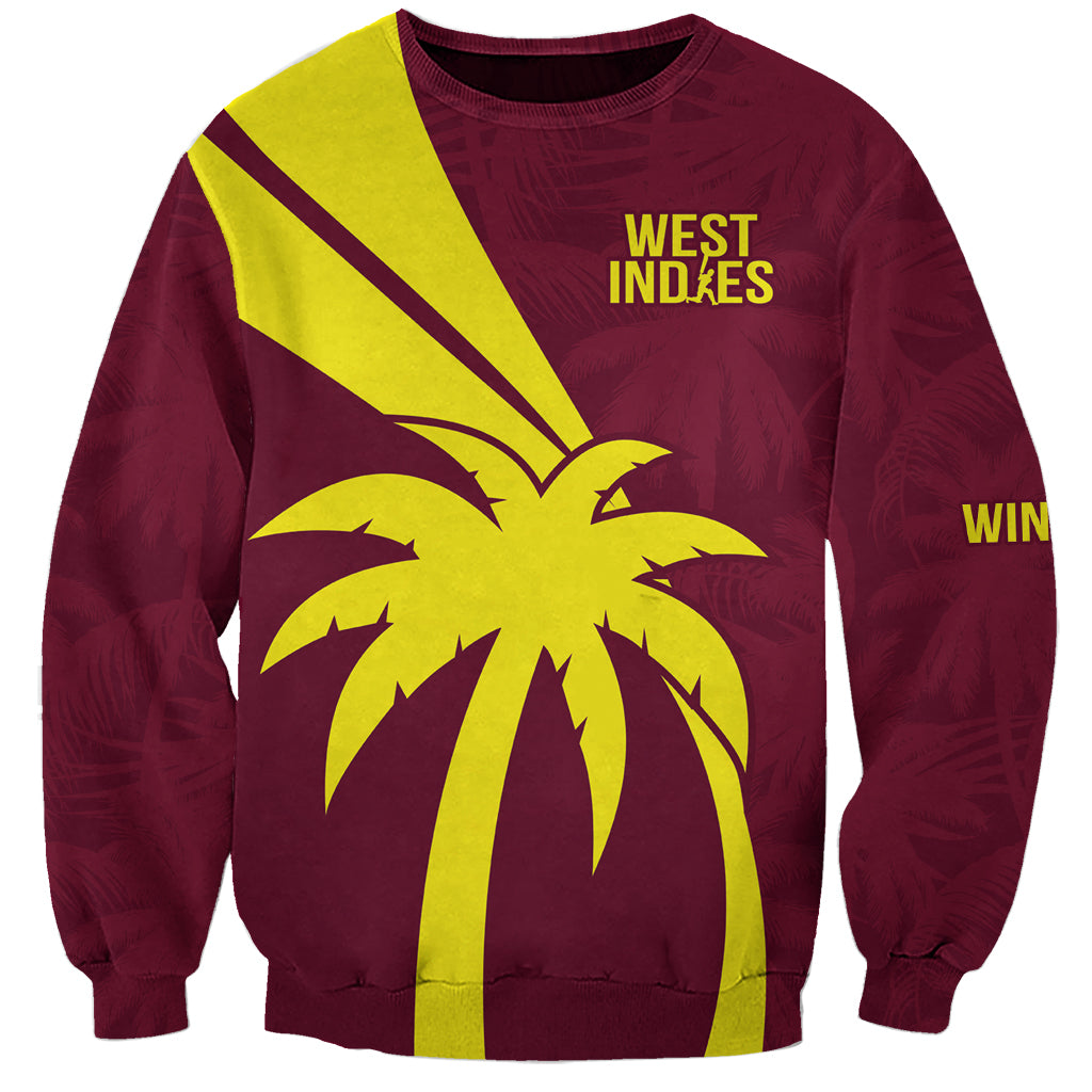 West Indies Cricket World Cup 2024 Sweatshirt Windies Make Champions - Wonder Print Shop