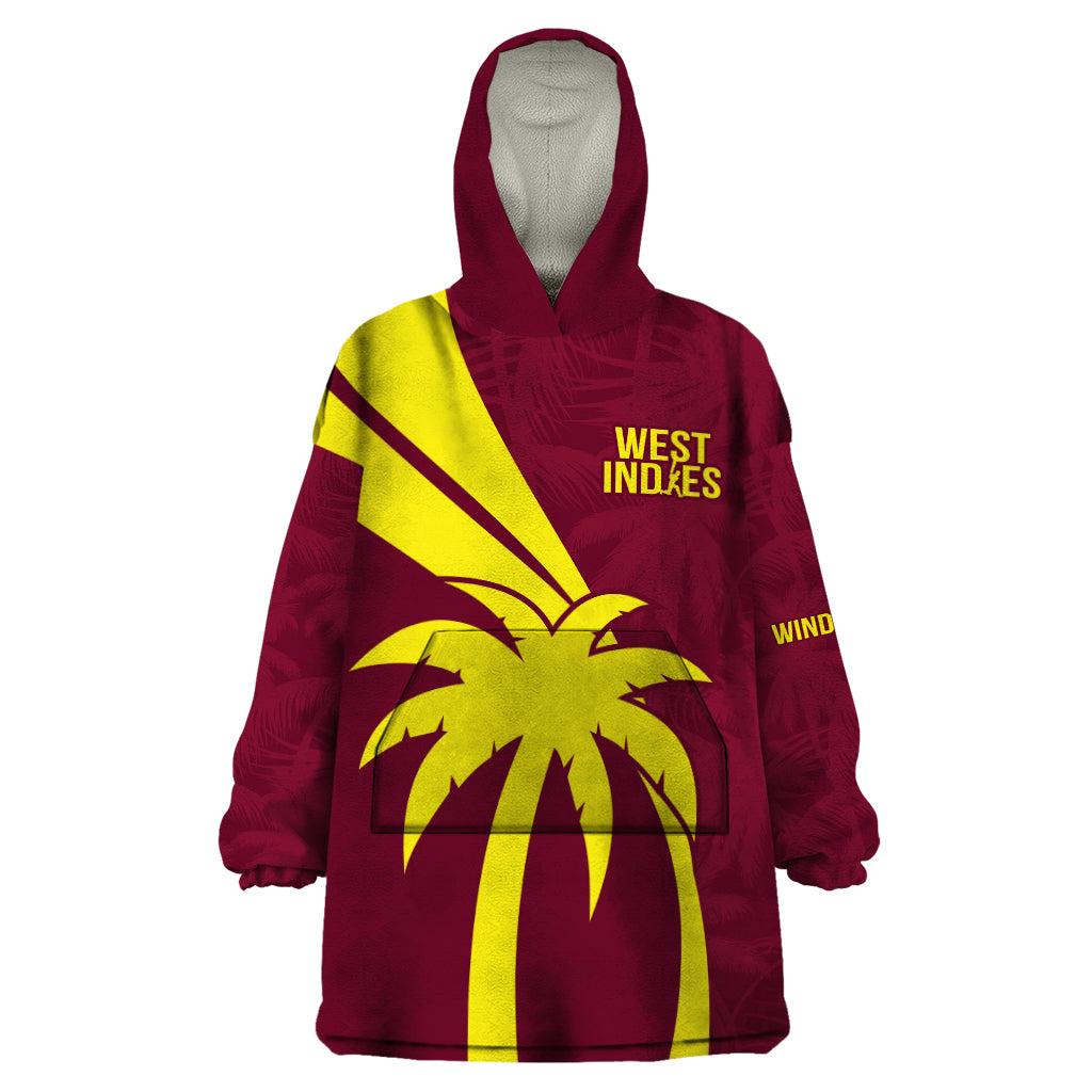 West Indies Cricket World Cup 2024 Wearable Blanket Hoodie Windies Make Champions - Wonder Print Shop