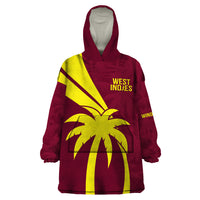 West Indies Cricket World Cup 2024 Wearable Blanket Hoodie Windies Make Champions - Wonder Print Shop