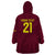 West Indies Cricket World Cup 2024 Wearable Blanket Hoodie Windies Make Champions - Wonder Print Shop
