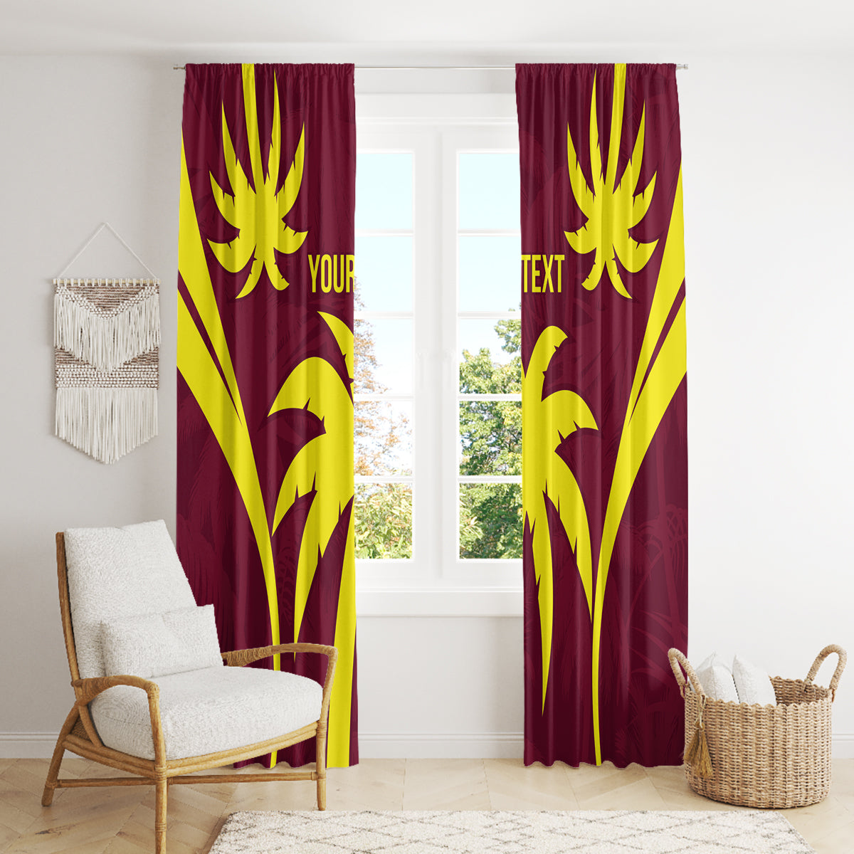 West Indies Cricket World Cup 2024 Window Curtain Windies Make Champions - Wonder Print Shop