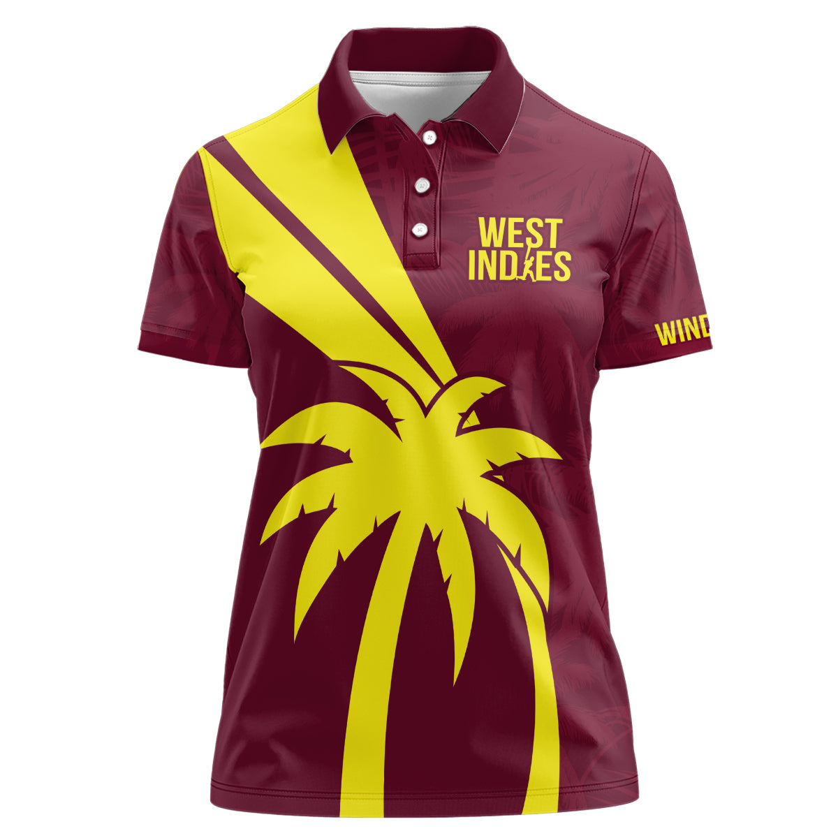 West Indies Cricket World Cup 2024 Women Polo Shirt Windies Make Champions - Wonder Print Shop