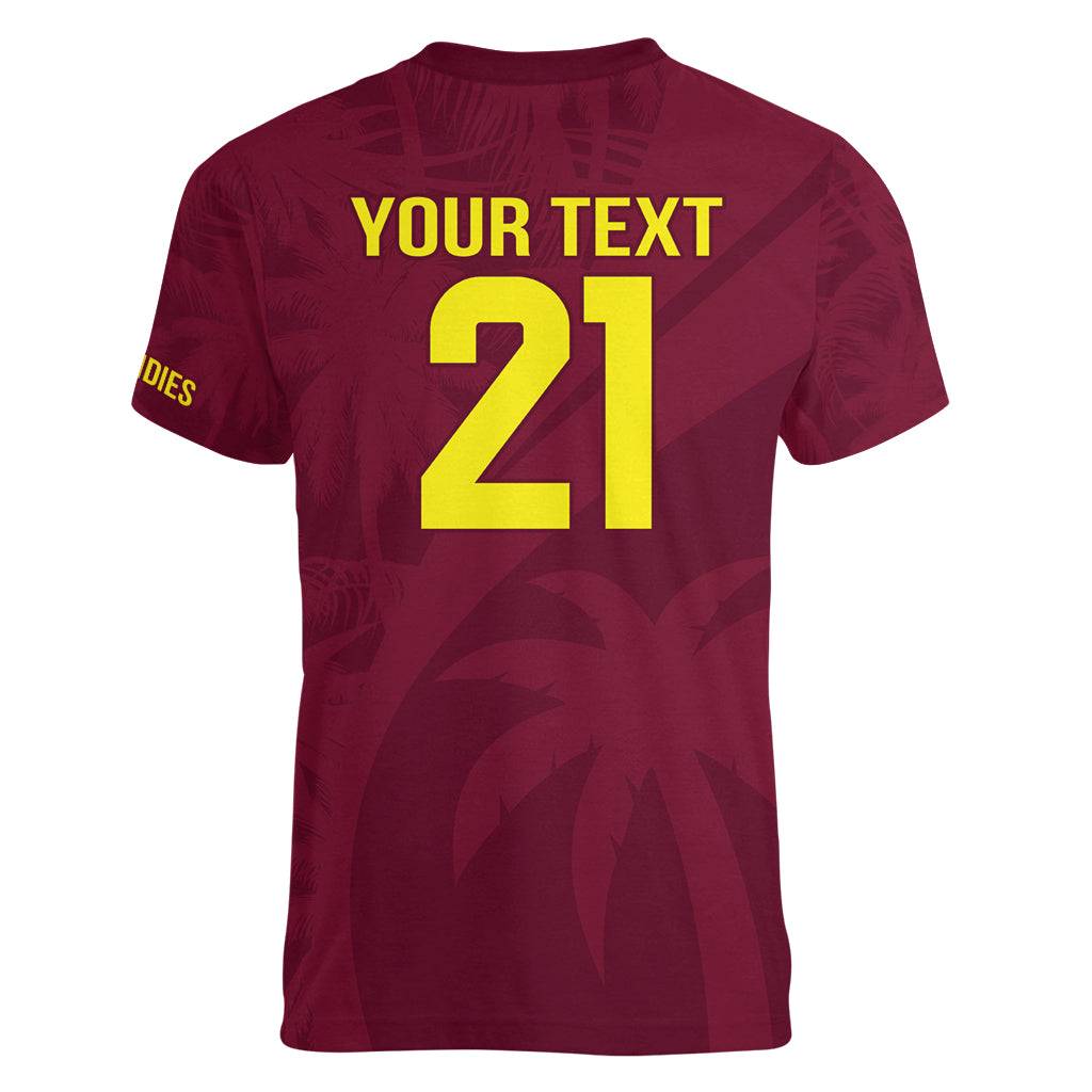 West Indies Cricket World Cup 2024 Women V-Neck T-Shirt Windies Make Champions - Wonder Print Shop