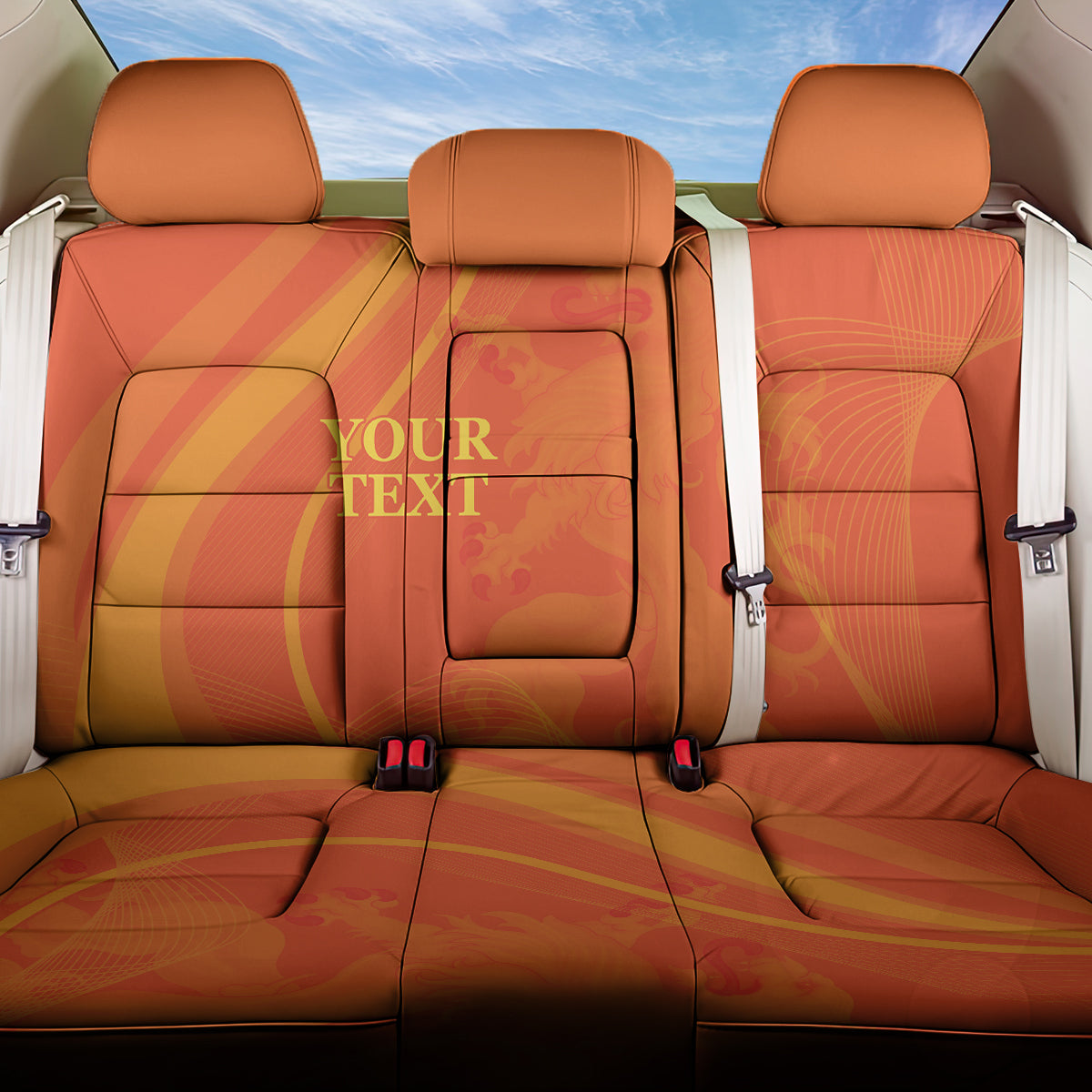 Netherlands Cricket World Cup 2024 Back Car Seat Cover The Flying Dutchmen Make Champions