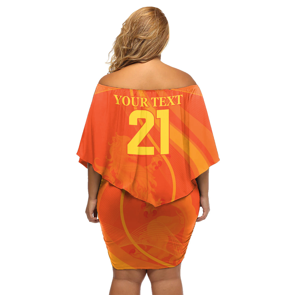 Netherlands Cricket World Cup 2024 Family Matching Off Shoulder Short Dress and Hawaiian Shirt The Flying Dutchmen Make Champions LT9 - Wonder Print Shop