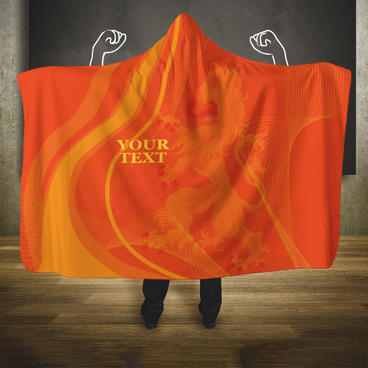 Netherlands Cricket World Cup 2024 Hooded Blanket The Flying Dutchmen Make Champions