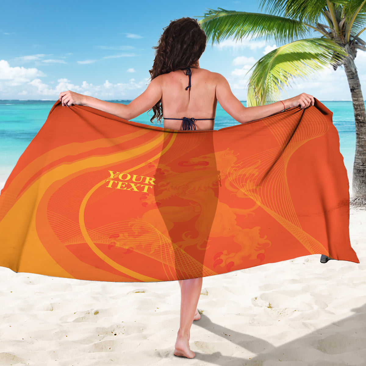 Netherlands Cricket World Cup 2024 Sarong The Flying Dutchmen Make Champions - Wonder Print Shop