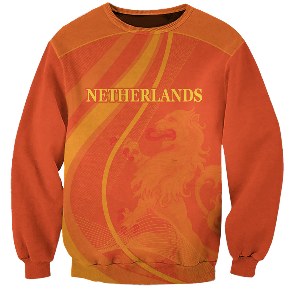 Netherlands Cricket World Cup 2024 Sweatshirt The Flying Dutchmen Make Champions - Wonder Print Shop