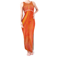 Netherlands Cricket World Cup 2024 Tank Maxi Dress The Flying Dutchmen Make Champions - Wonder Print Shop