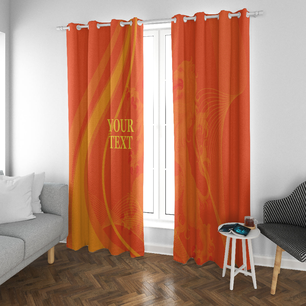 Netherlands Cricket World Cup 2024 Window Curtain The Flying Dutchmen Make Champions - Wonder Print Shop