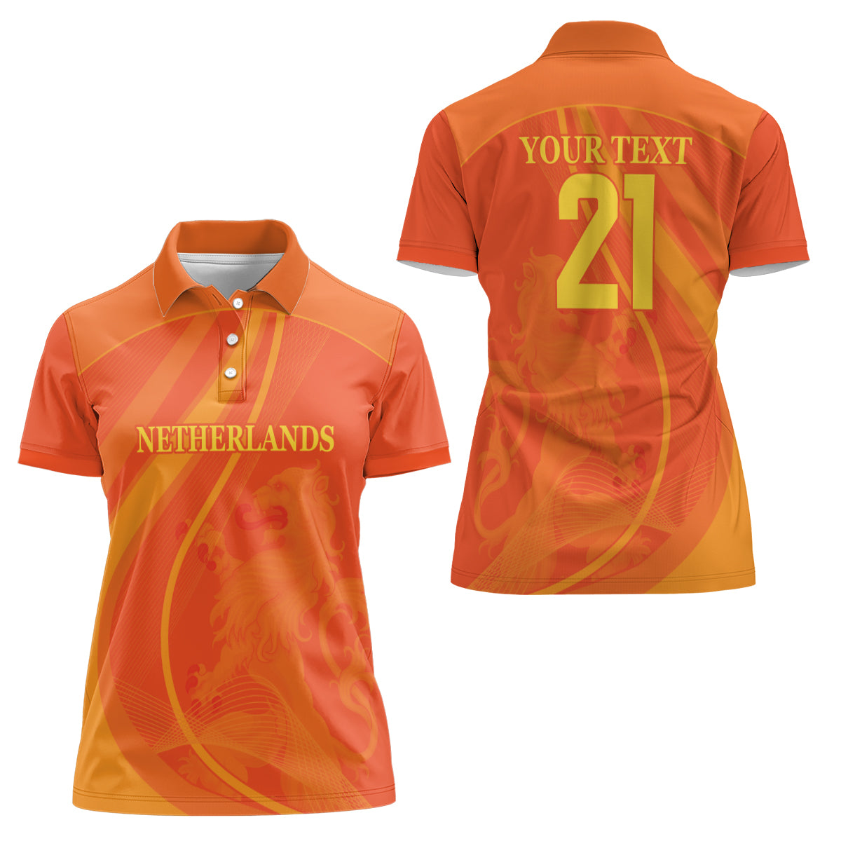Netherlands Cricket World Cup 2024 Women Polo Shirt The Flying Dutchmen Make Champions - Wonder Print Shop
