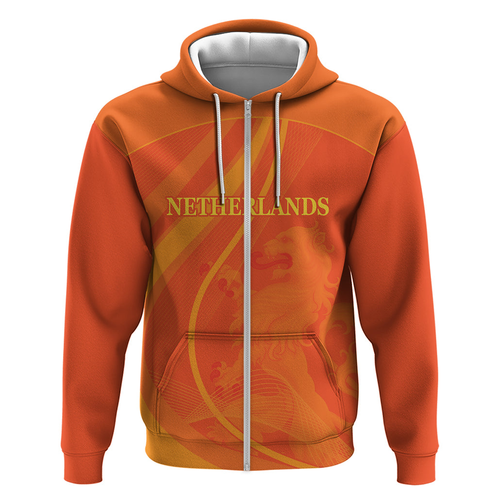 Netherlands Cricket World Cup 2024 Zip Hoodie The Flying Dutchmen Make Champions - Wonder Print Shop