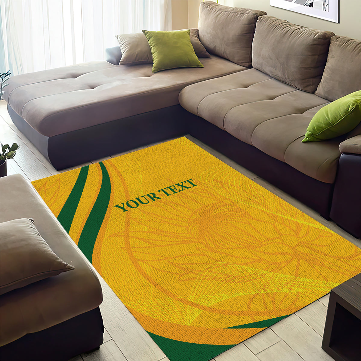 South Africa Cricket World Cup 2024 Area Rug Proteas Make Champions LT9 - Wonder Print Shop