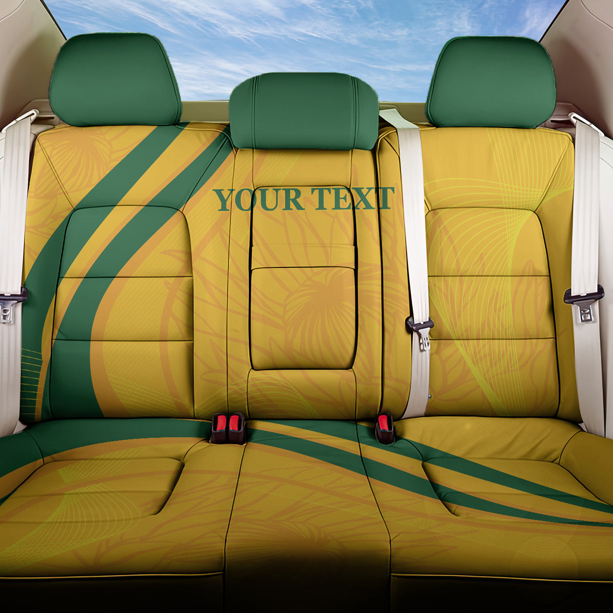 South Africa Cricket World Cup 2024 Back Car Seat Cover Proteas Make Champions