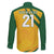 South Africa Cricket World Cup 2024 Family Matching Off Shoulder Maxi Dress and Hawaiian Shirt Proteas Make Champions LT9 - Wonder Print Shop