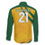 South Africa Cricket World Cup 2024 Family Matching Short Sleeve Bodycon Dress and Hawaiian Shirt Proteas Make Champions - Wonder Print Shop