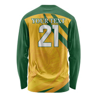 South Africa Cricket World Cup 2024 Long Sleeve Shirt Proteas Make Champions - Wonder Print Shop