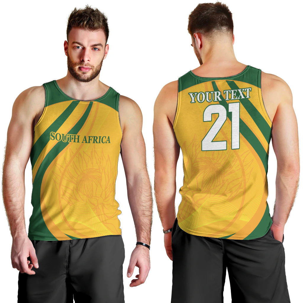South Africa Cricket World Cup 2024 Men Tank Top Proteas Make Champions - Wonder Print Shop