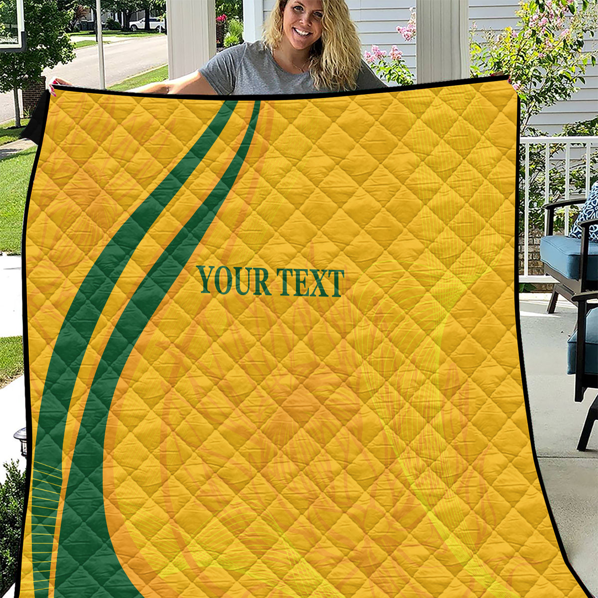 South Africa Cricket World Cup 2024 Quilt Proteas Make Champions - Wonder Print Shop