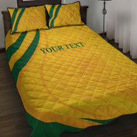South Africa Cricket World Cup 2024 Quilt Bed Set Proteas Make Champions - Wonder Print Shop