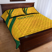 South Africa Cricket World Cup 2024 Quilt Bed Set Proteas Make Champions - Wonder Print Shop