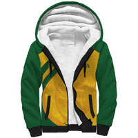 South Africa Cricket World Cup 2024 Sherpa Hoodie Proteas Make Champions - Wonder Print Shop