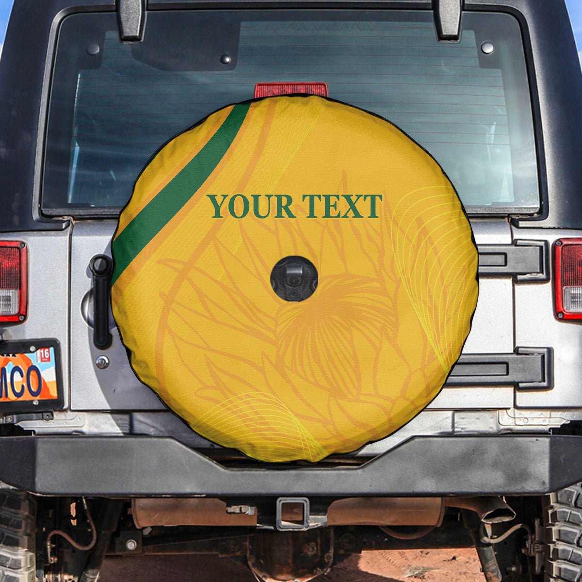 South Africa Cricket World Cup 2024 Spare Tire Cover Proteas Make Champions - Wonder Print Shop