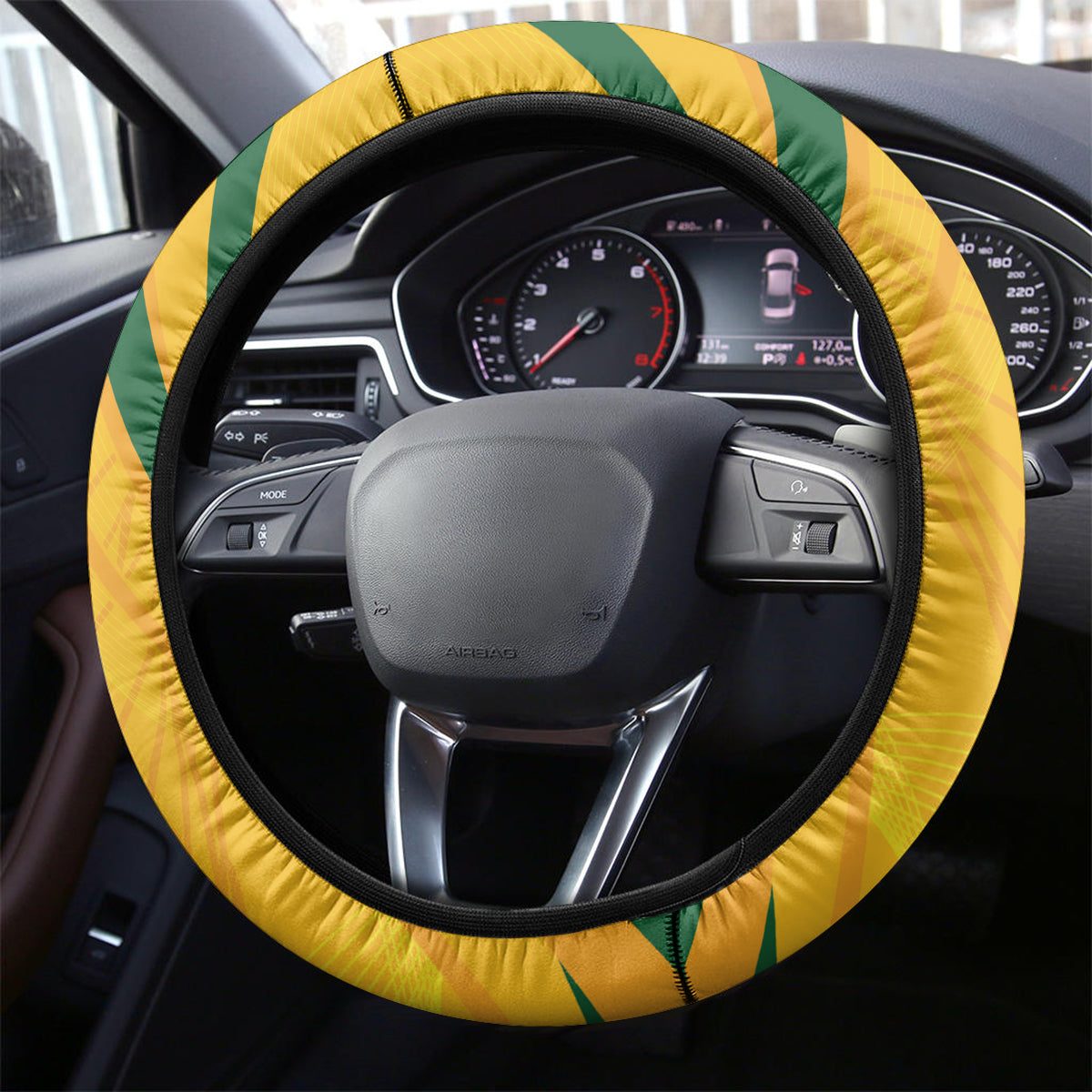 South Africa Cricket World Cup 2024 Steering Wheel Cover Proteas Make Champions - Wonder Print Shop