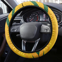 South Africa Cricket World Cup 2024 Steering Wheel Cover Proteas Make Champions - Wonder Print Shop