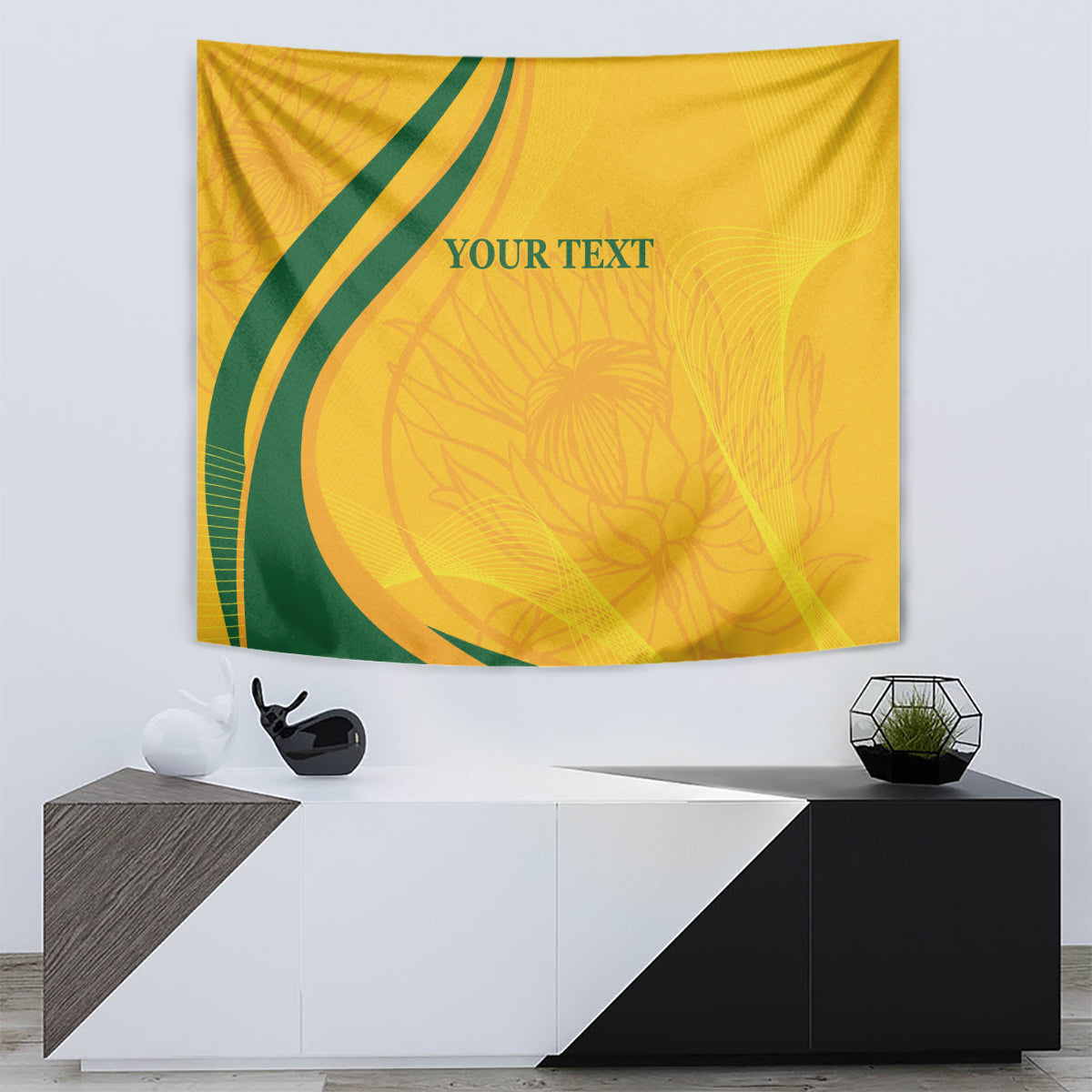 South Africa Cricket World Cup 2024 Tapestry Proteas Make Champions - Wonder Print Shop